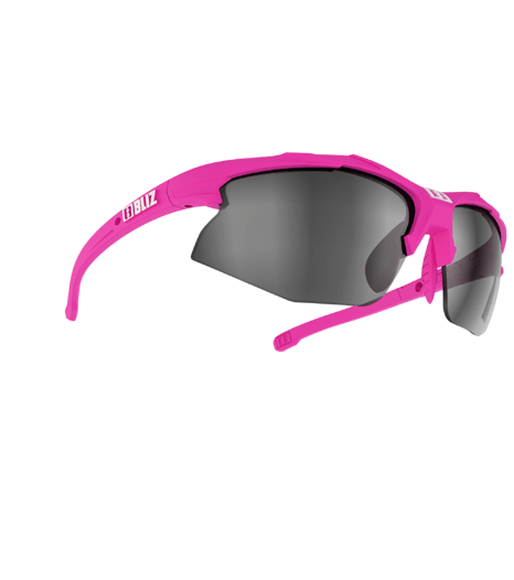 Bliz Hybrid Smallface Neon Pink Matt Frame/Smoke